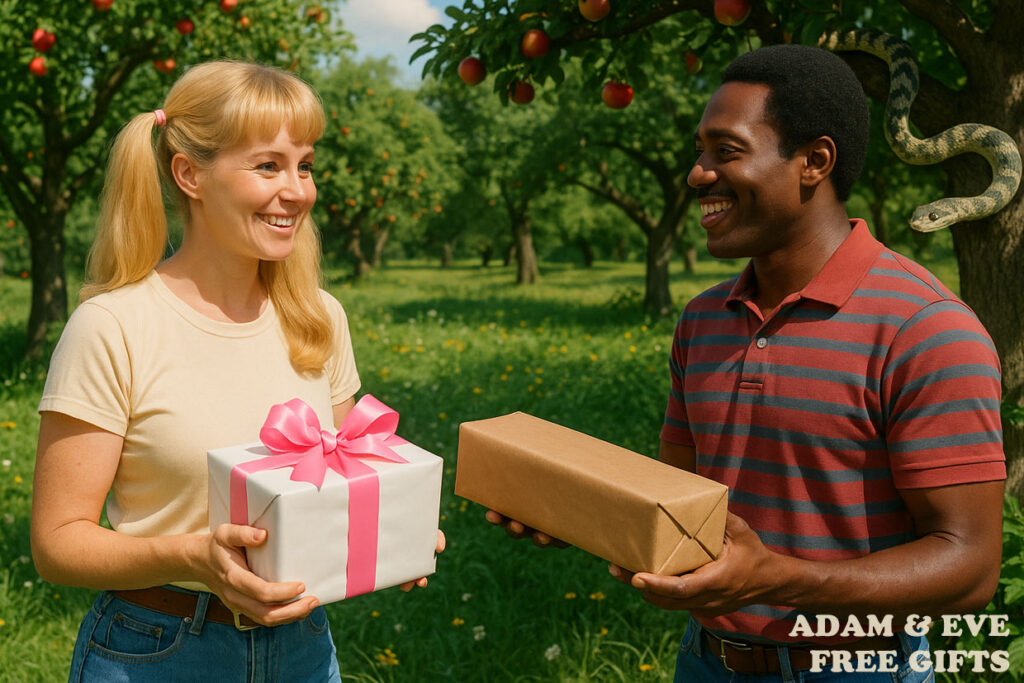 adam eve free gifts mystery