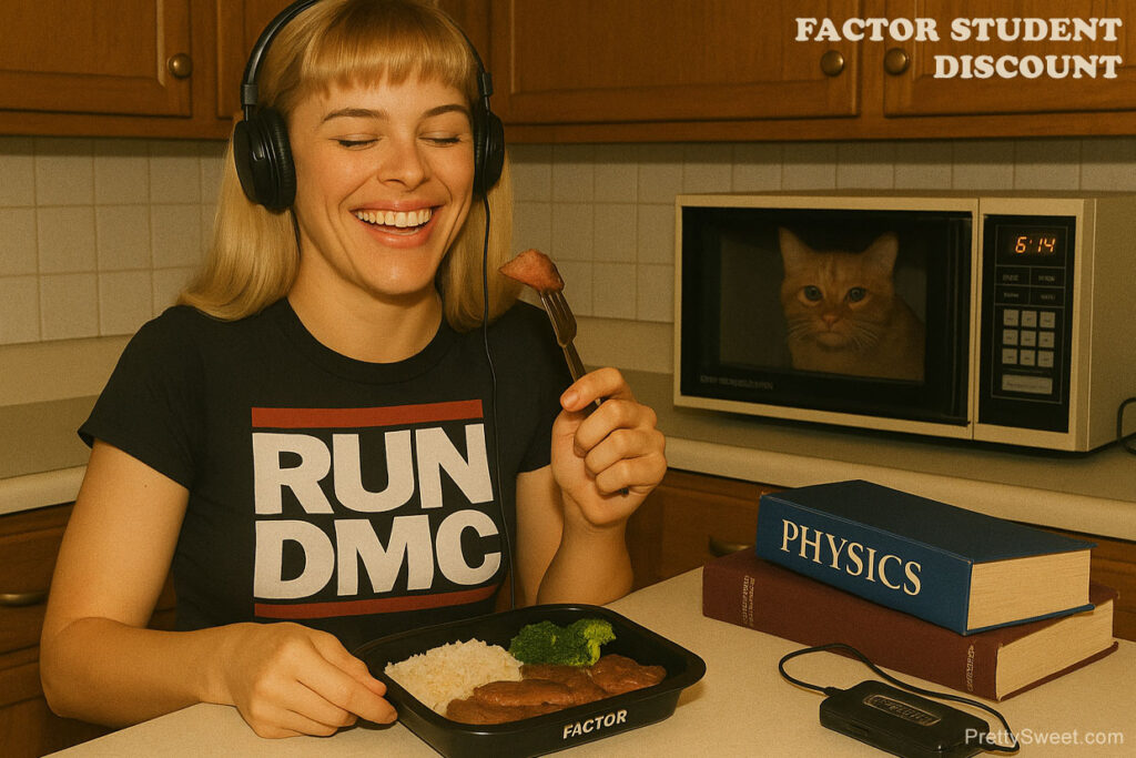 student discount factor meals