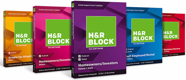 H R Block Cost Prices Fees For Online Software In Office