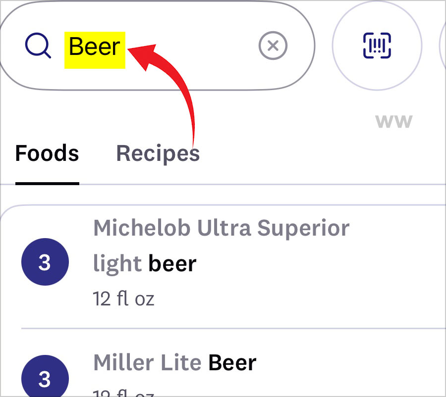 points beer ww app