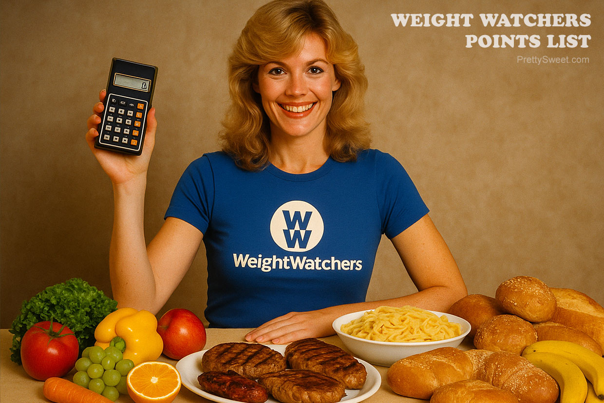 weight watchers points list popular foods