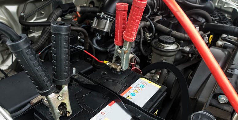 jump start car battery