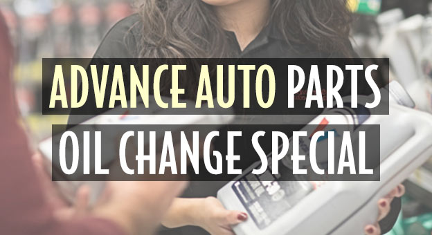 advance auto parts oil change special