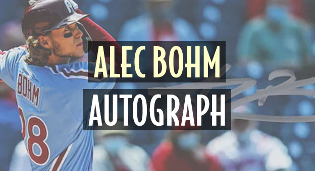 alec bohm autograph