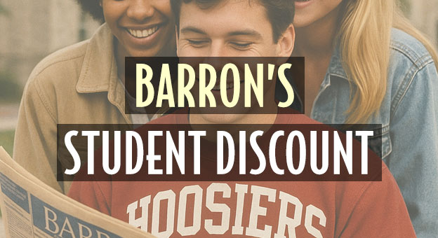 barrons student discount header