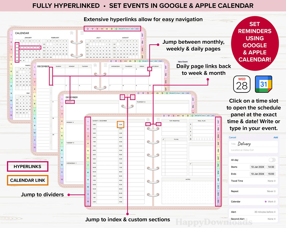 best goodnotes digital planner productivity