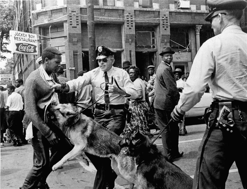 birmingham kids march police dogs