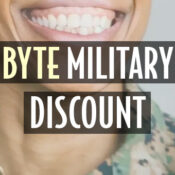 byte military discount