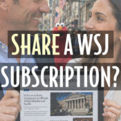 can share wsj subscription