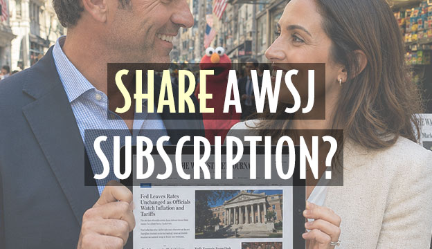 can share wsj subscription