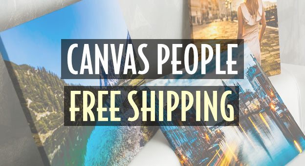 canvas people free shipping