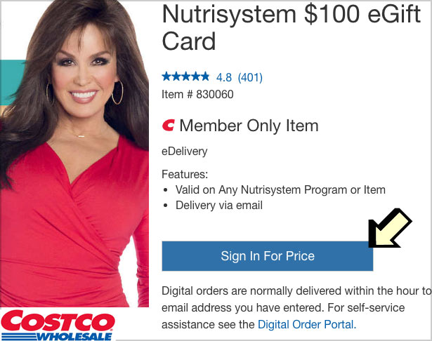 Nutrisystem Costco Gift Cards Sale: 25-40% Discount! • 2020