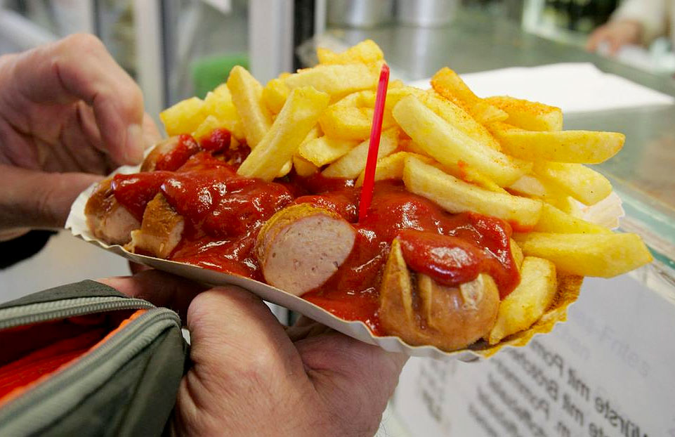 currywurst fries