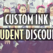 custom ink student discount