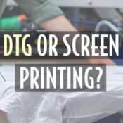 dtg screen printing tshirts