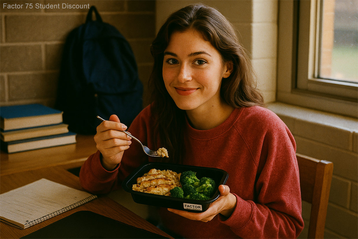 factor 75 meal student