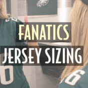 fanatics jersey sizing
