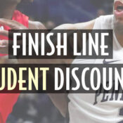 finish line student discount