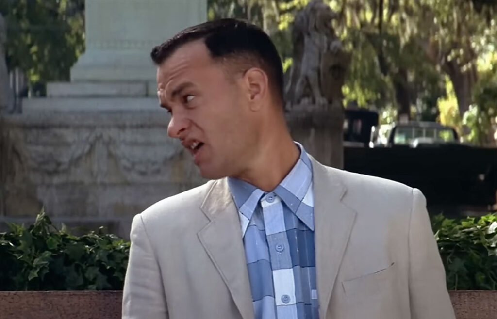 forrest gump apple quote