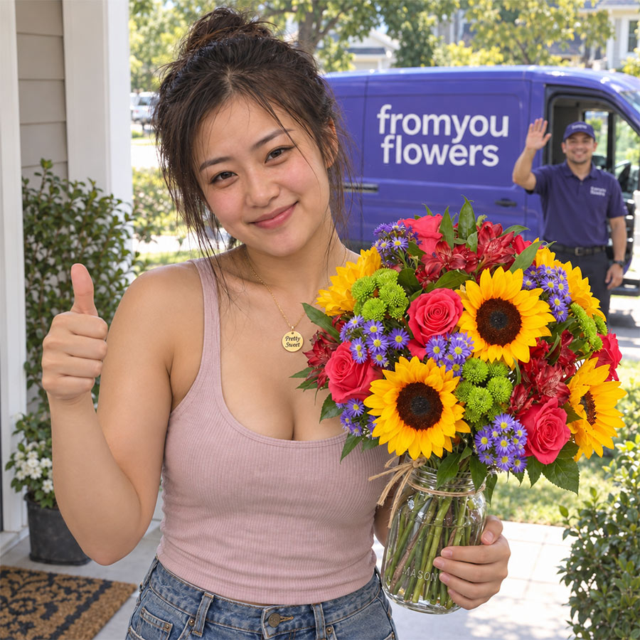 from you flowers shipping