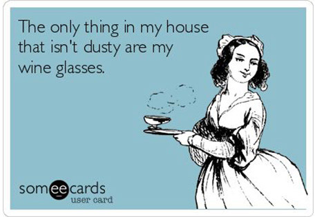 funny wine glasses ecard