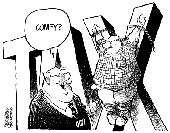 hate taxes cartoon