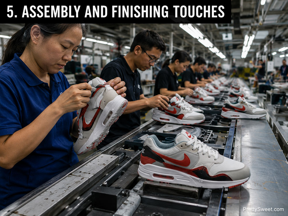 how nike shoes made factory workers