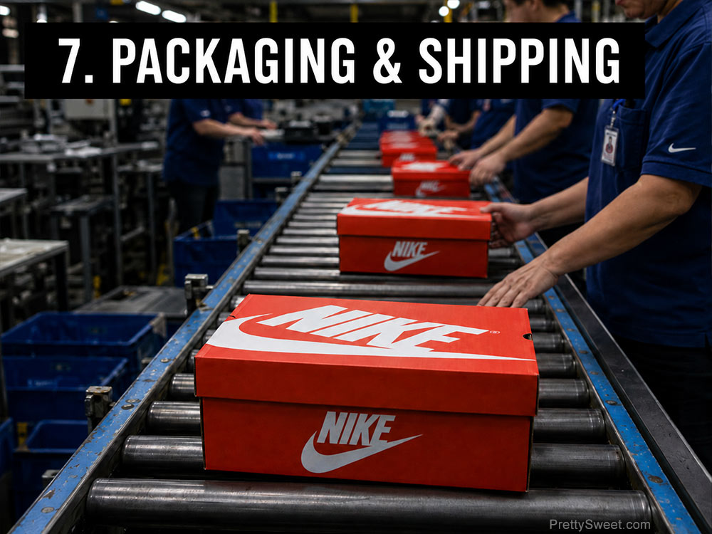 how nike shoes made factory assembly
