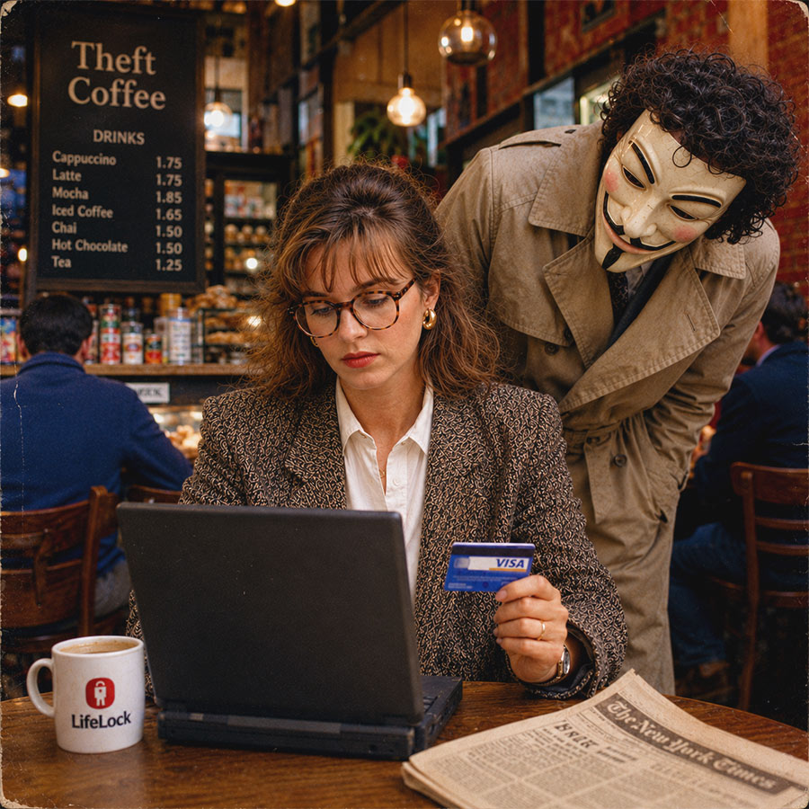 lifelock id theft cafe