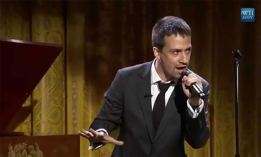 lin manuel miranda white house 2009