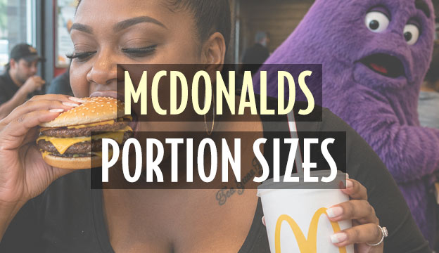 mcdonalds portion size history