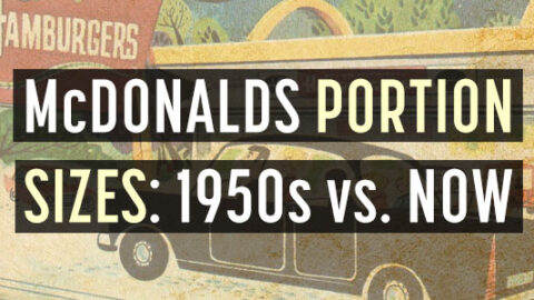 mcdonalds portion sizes compare