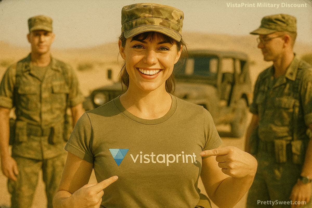 military discount vistaprint