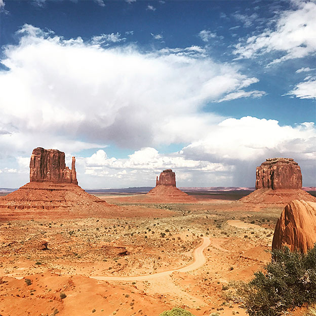 monument valley view