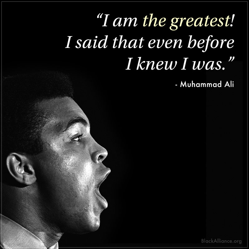 muhammad ali quote greatest