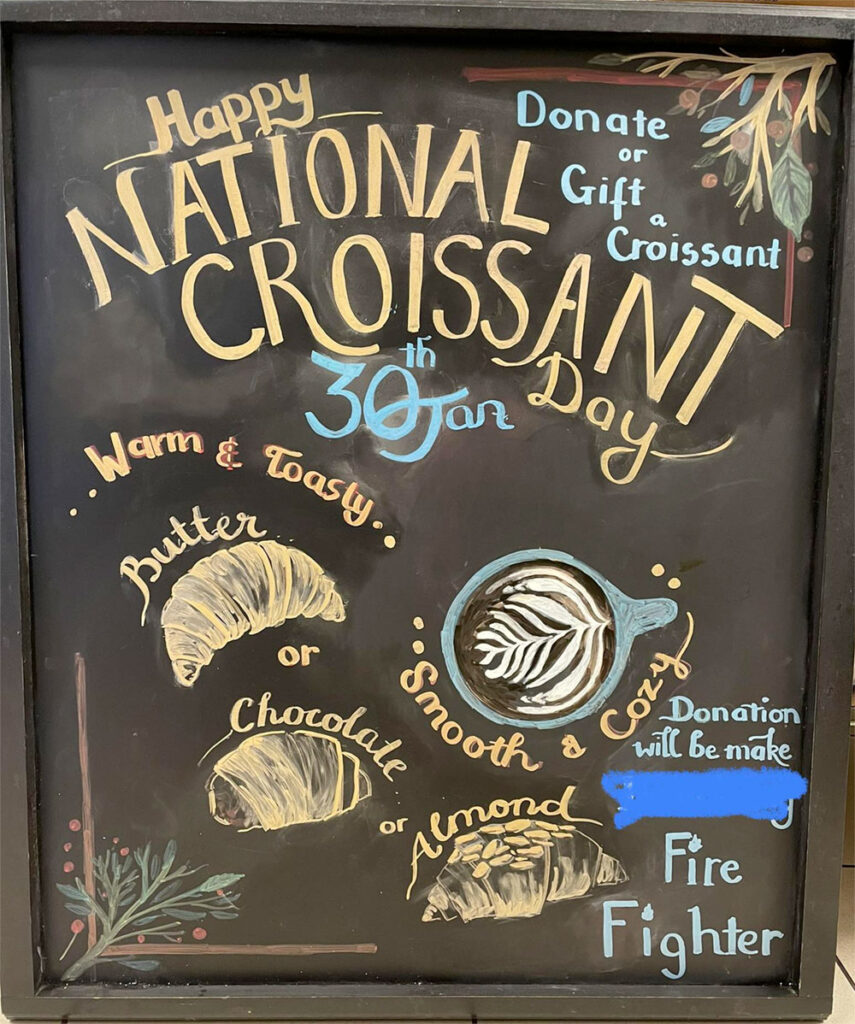 national croissant day deals