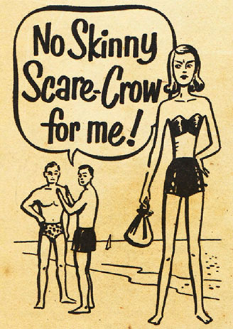 no skinny scarecrow girl