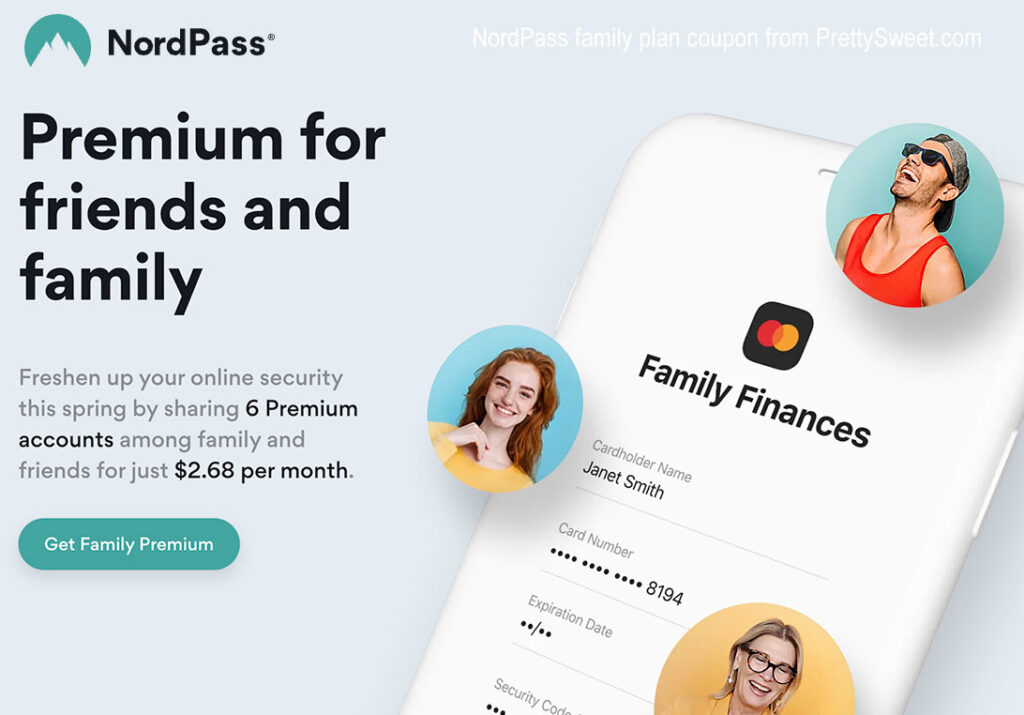 nordpass family plan coupon