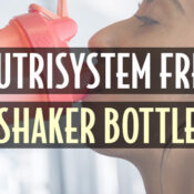 nutrisystem free shaker bottle
