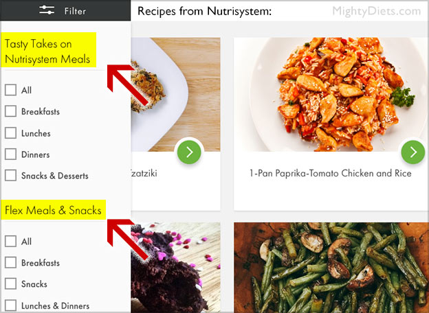 nutrisystem recipes meal