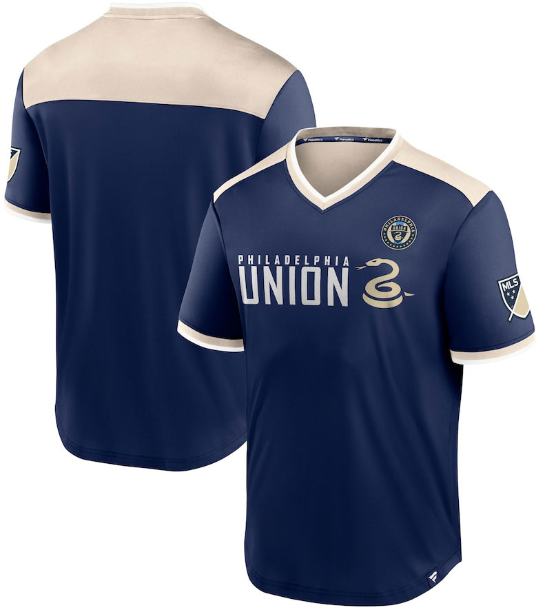 philadelphia union v neck soccer jersey