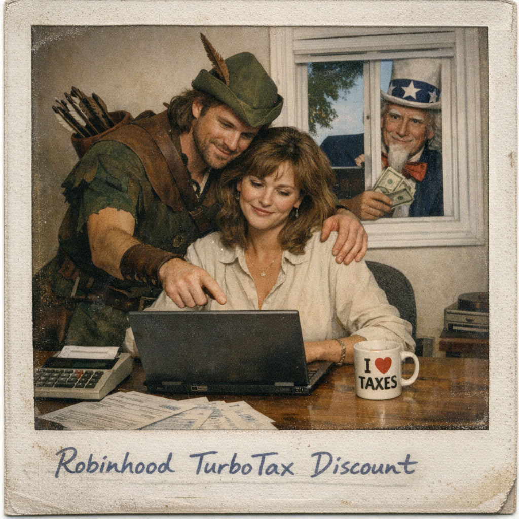 robinhood discount turbotax online