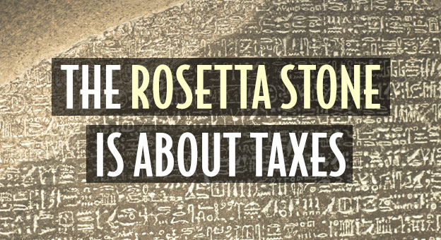 rosetta stone taxes