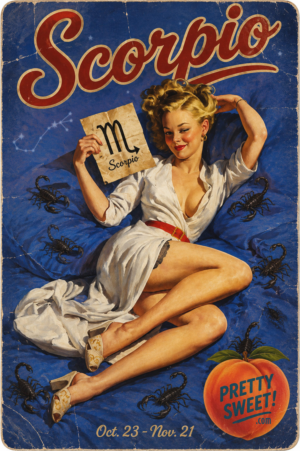 scorpio sexy pinup girl