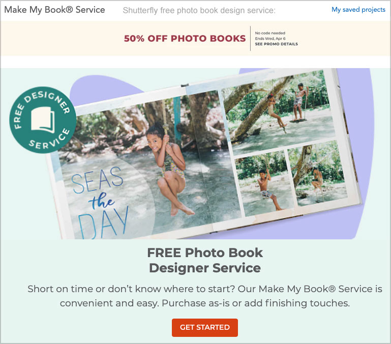 shutterfly free photo book_design