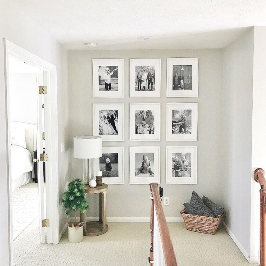 shutterfly photo gallery wall idea