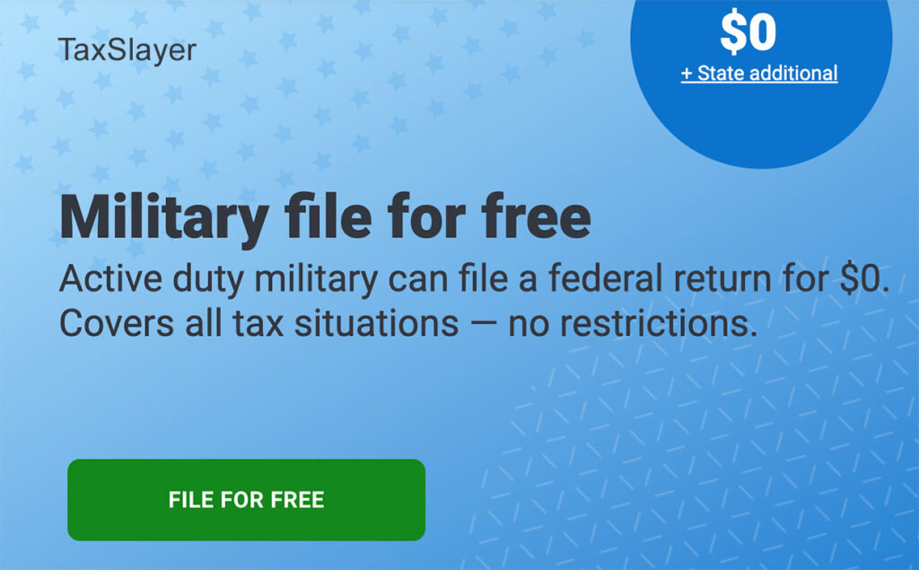 taxslayer military free