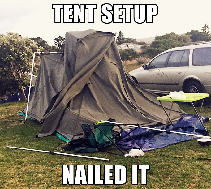 Funny Camping Memes