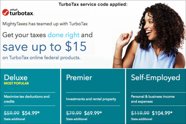 turbotax coupon codes 2020