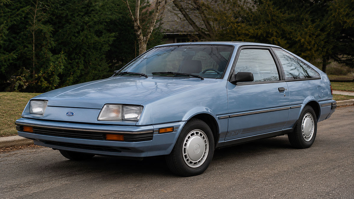 ugliest 80s cars ford exp